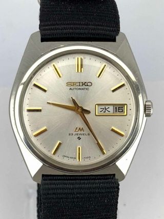 Seiko Lm Lord Matic 5606 - 7000 Self Winding Wrist Watch Japan