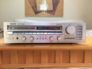 Vintage 1981 Nikko Nr - 1000 Stereo Receiver 65 Watts/channel.