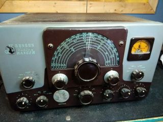 Vintage Johnson Viking Ranger Hf Transmitter Or Restoration S 60935