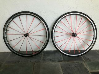 Fulcrum Racing Zero Clincher Wheelset With Ceramic Bearings Rare