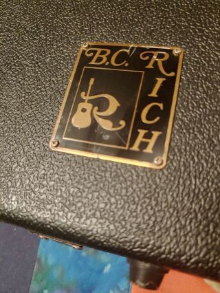 Bc Rich Eagle Guitar Hard Case Vintage (?) Fits Many Shapes