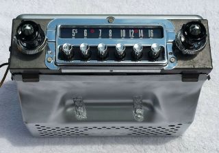 Very Rare 1955 Ford Thunderbird T - Bird Radio Model 5mfs 8 Tube Restored