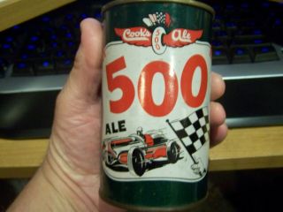 Cooks 500 Ale cone top evansville indiana RARE grade 1 can 2