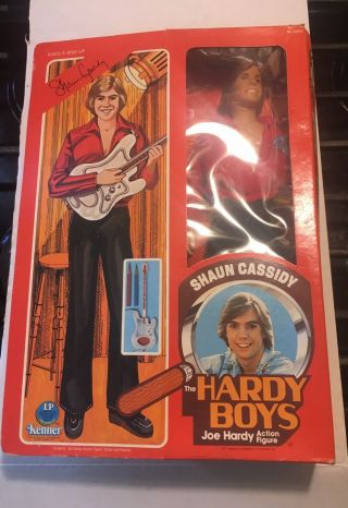 Shaun Cassidy Kenner Doll Vintage Hardy Boys 1978 Accessories Nib Nrfb