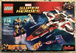 Lego 76049 Marvel Heroes Avengers Avenjet Space Mission,