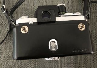 Vintage Nikon F 35mm Film Camera With Nikkor Lens 3