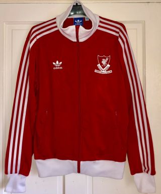 Liverpool Football Track Top Medium Adidas Originals 1987 Vintage Retro Shirt