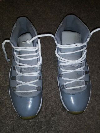 Nike Air Jordan 11 Cool Grey Size 13 Mens High Top Retro Vtg Vintage Authentic