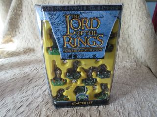 Lotr Lord Of The Rings Combat Hex Miniatures Game Starter Set Mip