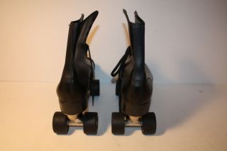 Vintage Roller Derby Skates By Roller Star Mens 12 Black EUC 4