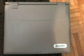 Rare Toshiba Satellite Vintage Commercial Laptop 7