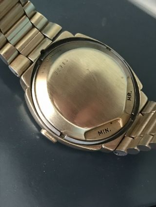 Pulsar P2 1973 LED Digital Watch 14K Gold Filled 3