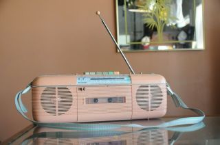 Vintage Sharp Qt 50 Radio Cassette Player As Seen In Stranger Things 3