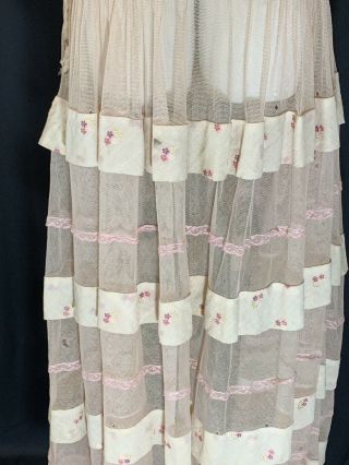 Antique Vintage 1920 Flapper Dress With Accent Flowers Great For Pattern 6