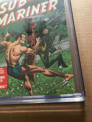 SUB - MARINER 39 CGC 5.  0 MARVEL/ATLAS 1955 10¢ GOLDEN AGE Namor RARE HTF 4