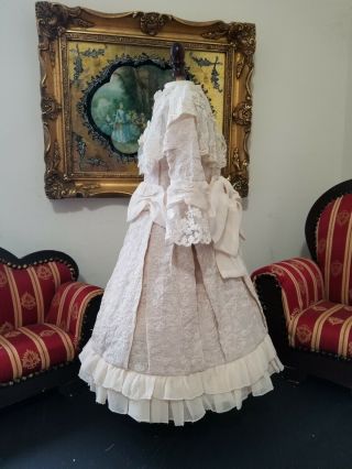 Vintage French victorian dress 17 