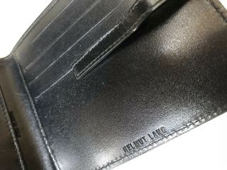 Helmut Lang OG Vintage SAMPLE Men ' s Leather Ring Closure Wallet 5