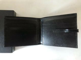 Helmut Lang OG Vintage SAMPLE Men ' s Leather Ring Closure Wallet 6
