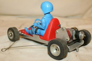 1950 ' s Vtg HERKIMER GOKART OK GAS ENGINE Thimble Drome Cox TETHER CAR Near 8