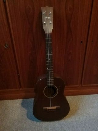 Vintage Vega Baritone Ukulele Mahogany Needs String Tuning