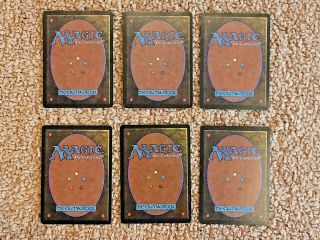 MTG Beta 22 Card Lot; Vintage Magic The Gathering; 3 Forest; Sink Hole & MORE 8