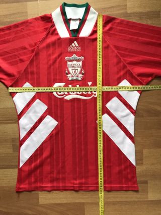 LIVERPOOL 1993 1994 1995 HOME FOOTBALL SOCCER SHIRT JERSEY VINTAGE ADIDAS 6