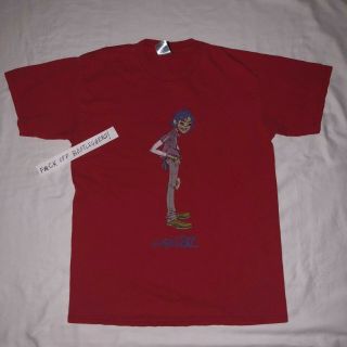 GORILLAZ Vintage T Shirt Early 2000 ' s 2 - D Blur tee 2