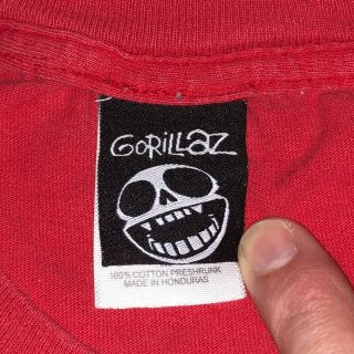 GORILLAZ Vintage T Shirt Early 2000 ' s 2 - D Blur tee 3