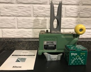 Vintage Rhyne Pick Machine Floral Stemming Tool W/picks