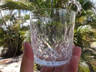 6 VTG WATERFORD CRYSTAL LISMORE 9oz OLD FASHION GLASSES TUMBLERS MINTY 2