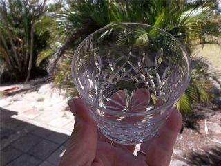 6 VTG WATERFORD CRYSTAL LISMORE 9oz OLD FASHION GLASSES TUMBLERS MINTY 5