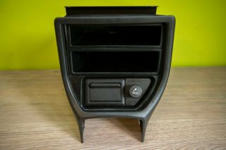 Rare 2 Din Black Honda Civic 92 95 Oem Center Console Edm Eg Eg6 Eg9 Jdm Sir Vti