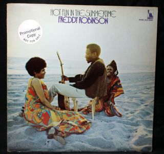 Freddy Robinson Hot Fun In The Summertime Rare Promo Vintage Vinyl Lp 1970 Jazz