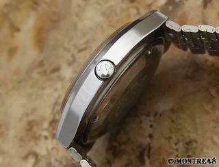 Rado Conway Swiss Made Vintage Automatic Mens 37mm Rare 1970 Watch JE124 4