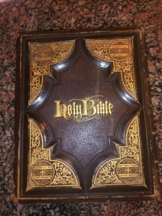 Holy Bible - Antique 1800 