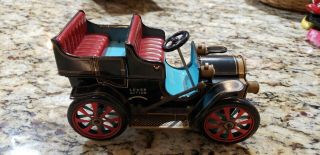 Vtg Old Tin Model Car - Modern Toys - Japan - Lever Action - No.  27579 1950 