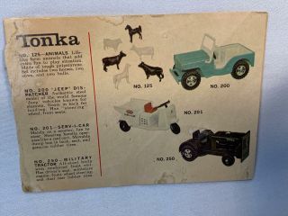 Set of 7 Vintage Tonka Catalogs Plus Bottom Dump Truck 6