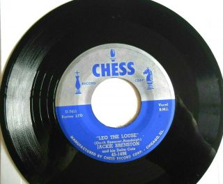 Jackie Brenston Leo The Louse Mega Rare 45 On Chess Early 50 