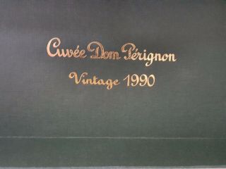 MOET et CHANDON a Epernay Cuvee Dom Perignon Vintage 1990 Champagne 6