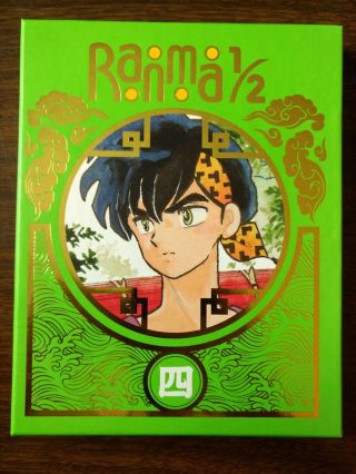 Ranma 1/2 Set 4 Blu Ray Limited Edition Special 3 Disc Set Rare Oop Tv Anime