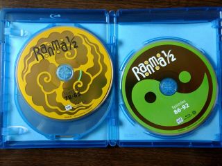 Ranma 1/2 Set 4 Blu Ray Limited Edition Special 3 disc set Rare OOP TV Anime 9
