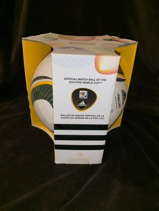 Adidas Jabulani World Cup 2010 Box Official Match Ball Omb Rare Bnib