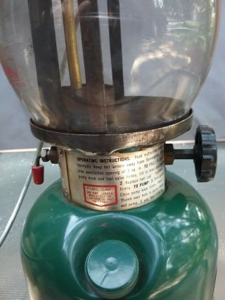 vintage coleman kerosene lantern 4