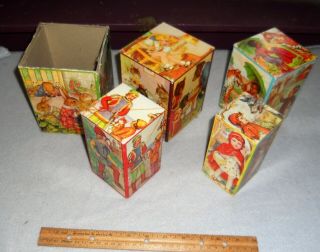 1939 Vintage Toy Nesting Blocks Sam 