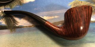 1970’s Bjarne Bent Freehand Straight Grain Vintage Pipe -