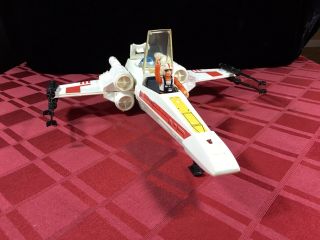 Vintage Star Wars 1978 X Wing Fighter Complete With Electronics & Pilot