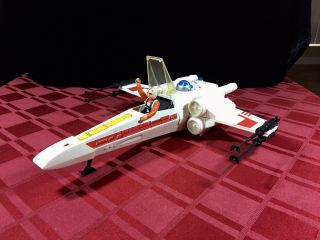 Vintage Star Wars 1978 X Wing Fighter Complete With Electronics & Pilot 2