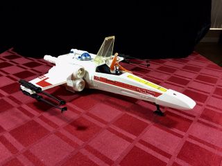 Vintage Star Wars 1978 X Wing Fighter Complete With Electronics & Pilot 3