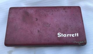 Vintage L.  S.  Starrett Last Word No.  711 Dial Indicator Set With Box 8