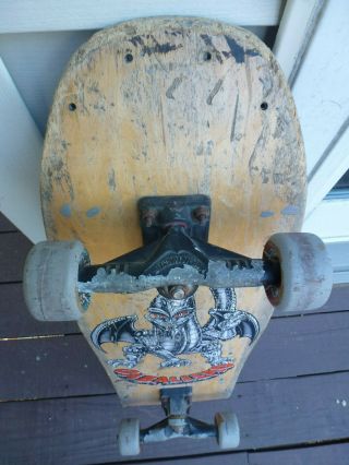 Vintage Powell Peralta STEVE CABALLERO Skateboard Complete Mechanical Dragon 4